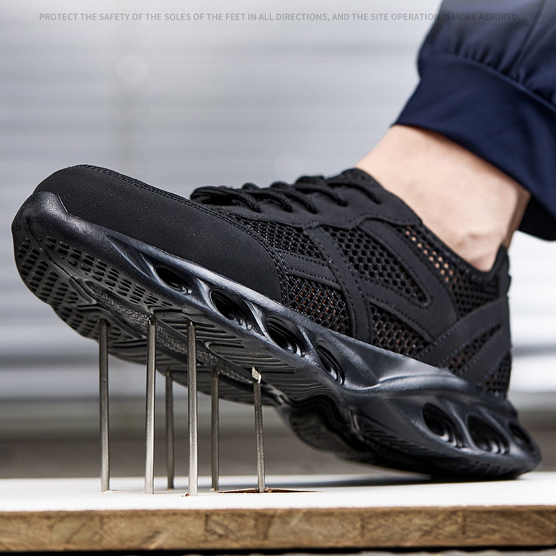 Breathable Men Work Safety Sho - đánh giá và giá Sneakers Care