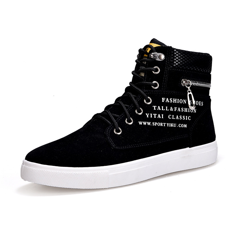 Men's Black High-Top Sneakers  - đánh giá và giá Sneaker Career