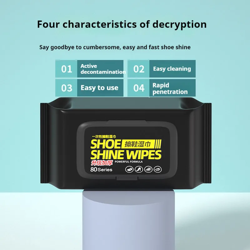 Portable No-Rinse Shoe Cleanin - đánh giá và giá Sneaker Care Wipes